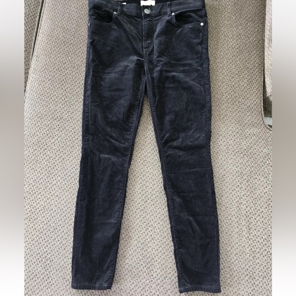 Loft Courdory Pants Women Size 6P Black  Signature Modern Skinny Retro 30x26 - Picture 1 of 13